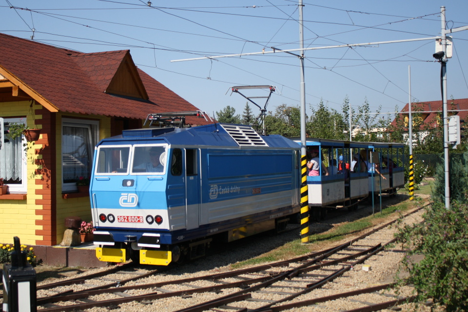 Zahradní železnice Vracov železnice 600 Hodonínsko7